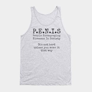 Funny-Offensive Tank Top